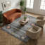 Tapis marocain à motif géométrique multicolore Thambiah-353949472