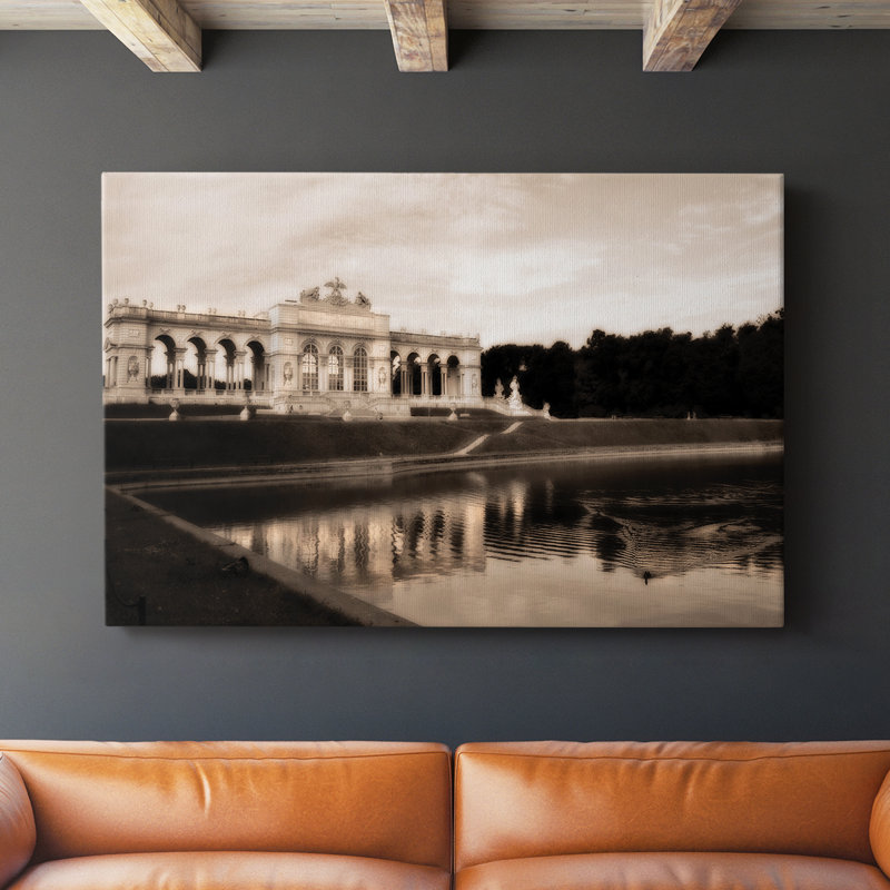 Gloriette Schonbrunn - Cavas enveloppés de galerie, H 32 po x l 48 po