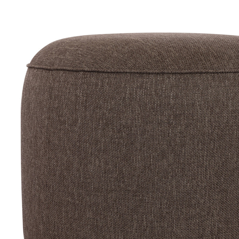 Sinclair Outdoor Ottoman, Ellor Brown