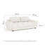 Three-seater round arm Sofa-118259691