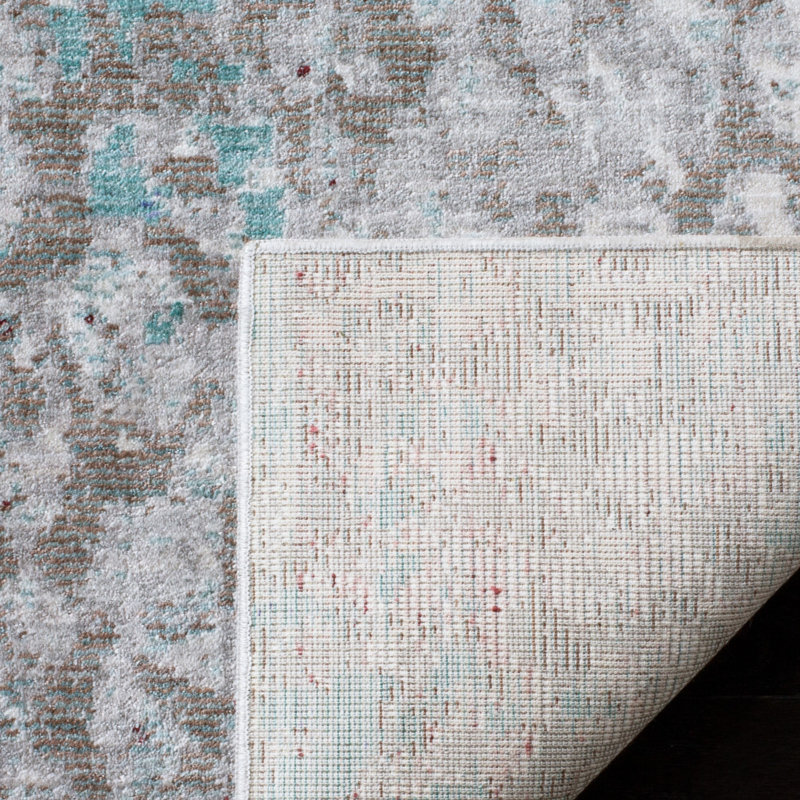 Aubryana Performance Abstract Rug, Rectangle 3' x 5'