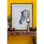 Zebra Sculpture - Single Picture Frame Print