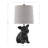 18" Resin Pig Table Lamp With Shade-611404048-611404054