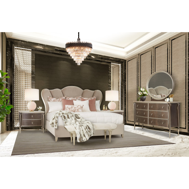 Villa Cherie 6-Piece King Bedroom Set, King