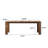 Cathelijn 62.99" W Rectangular Solid Wood Dining Table-113276783