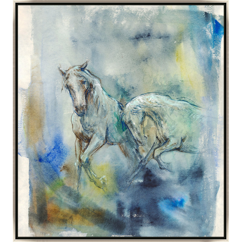 Soulmates Print by Maelani Blue, 41.5" H x 37.5" W
