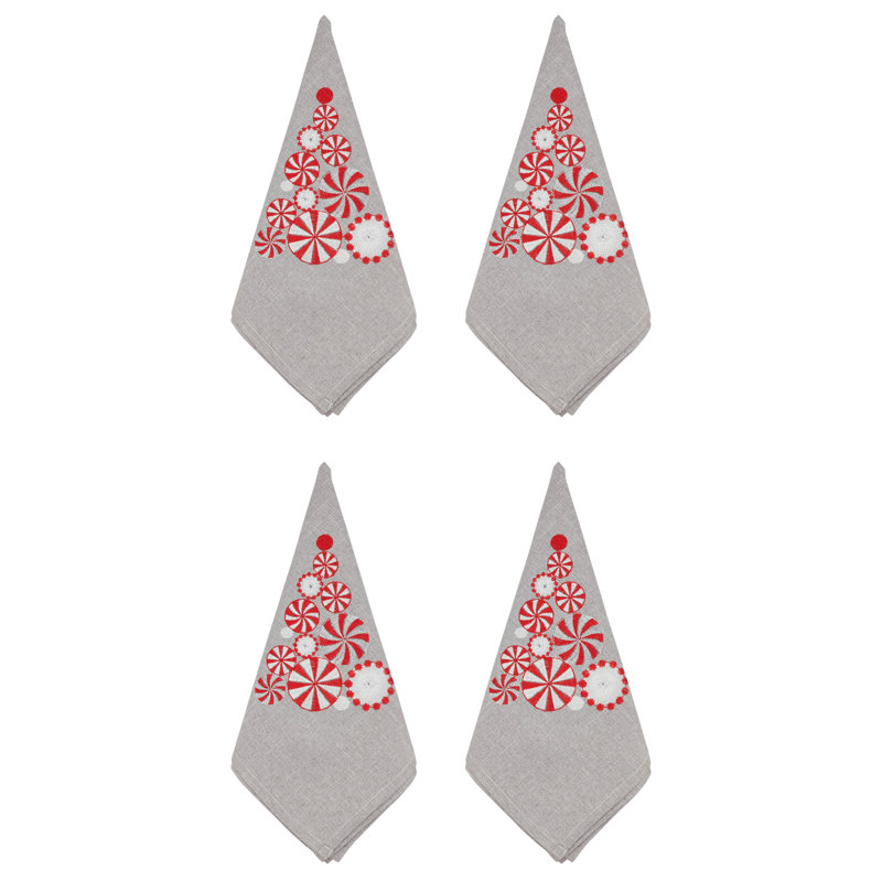 Araminta Collection Polyester No Pattern Square Napkin