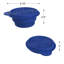 Bols pliables avec couvercles - Bol en silicone sans BPA, réutilisable pour aliments chauds ou froids pour le camping, les voyages et la randonnée-191358600