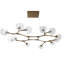 Lustre suspendu en acier clair à intensité variable Mahowald Albimarle-687106140-687106156-711532047