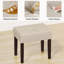 Tabouret de repose-pieds rectangulaire en cuir Nakendra-577916057-582534235