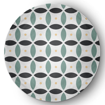 Subline Chenille Geometric Indoor Rug