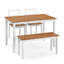 Solid Wood Top Dining Set