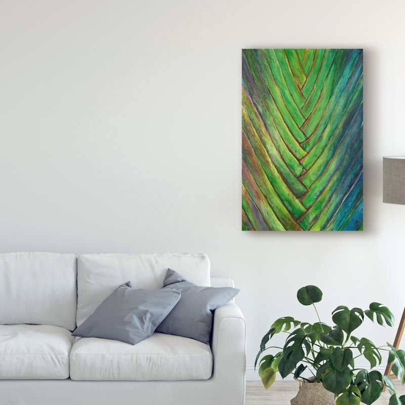 « tropical crop i », reproduction sur toile tendue, H 47 po x l 30 po x P 2 po