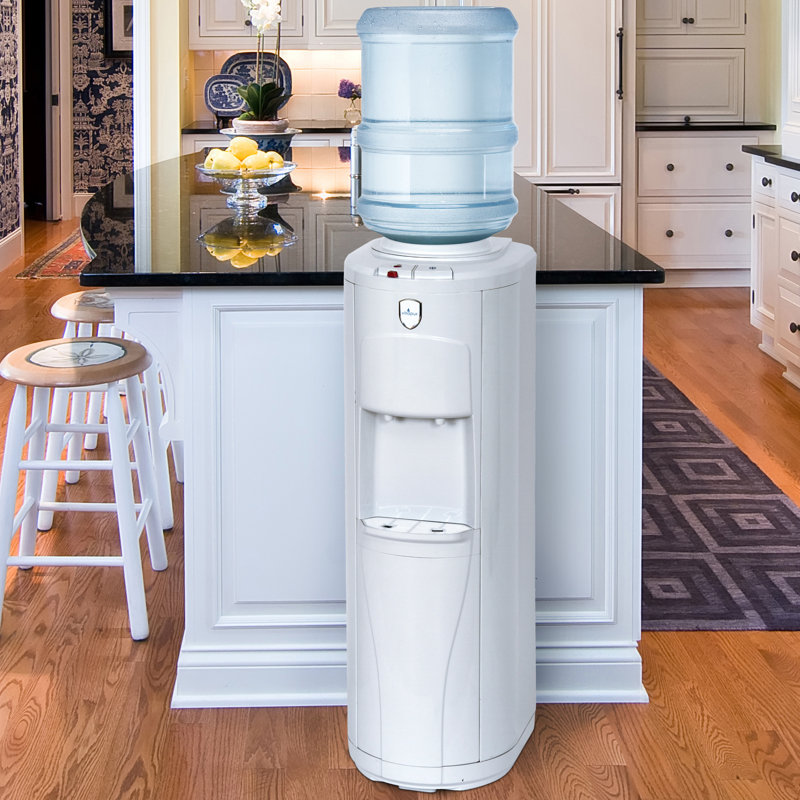 Vitapur White Free Standing Top Loading Electric Water Dispenser