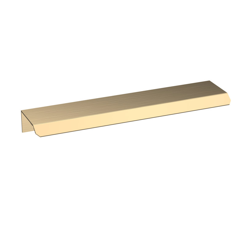 9.6cm centre Bar Handle, Brushed Brass