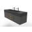 Nile 60" Wall-Mounted Single Bathroom Vanity Set-82347518-61447977-61447975