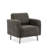 Gutha 31.2'' Wide Faux Leather Accent Chair with Ottoman-1460554474