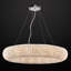 Lustre en cristal doré champagne Krista Glam - 2 options de taille (16 lumières / 24 lumières), luminaire à intensité variable G9 avec fil réglable-180393645