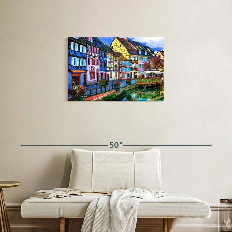 Lilie Colmar Town, 20" H x 30" W