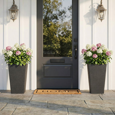 Ensemble de pots à fleurs pour l'intérieur et l'extérieur Traditional