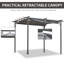 3m x 3m Metal Pergola-1364484489