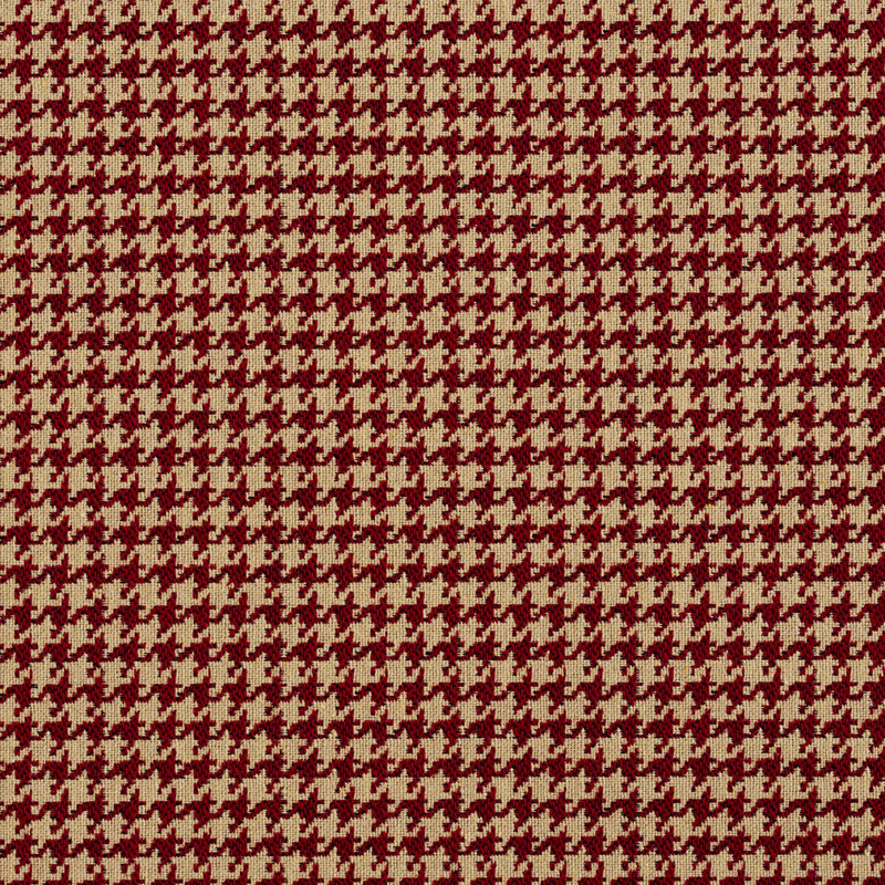 Tissu, Rouge / Beige