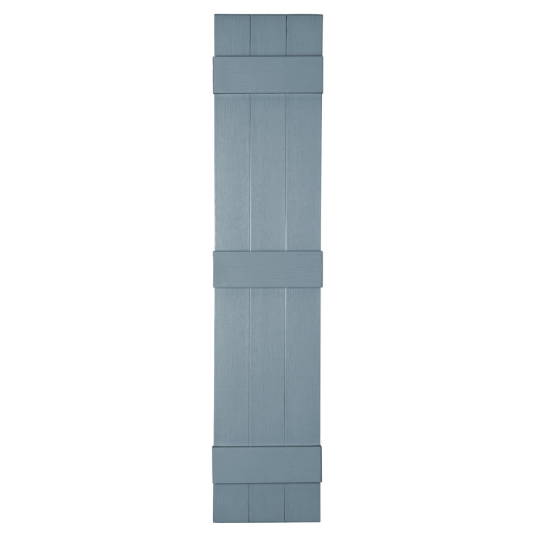 Custom 3 Board Closed BNB Shutters
