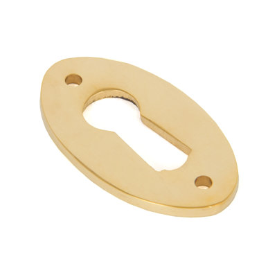 Oval Escutcheon Back Plate