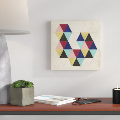 «Geometric Pattern Play III», impression sur toile