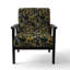 Chaise d'appoint rembourrée Eutimio