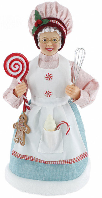 Décoration de Noël en glaçage de 40 cm (16 pouces) - Mère Noël ADD08ADCAE754CC9BE0349223C75ADB2