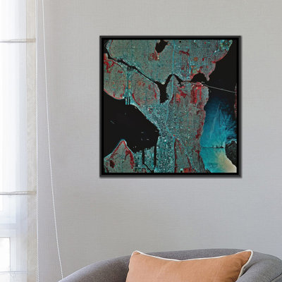 «Seattle, Washington» par Stocktrek Images, impression sur toile tendue