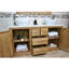 Shayna 1430mm Double Bathroom Vanity with Vessel Ceramic Basin-16301847