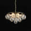 Lustre sphérique en verre 6 lumières