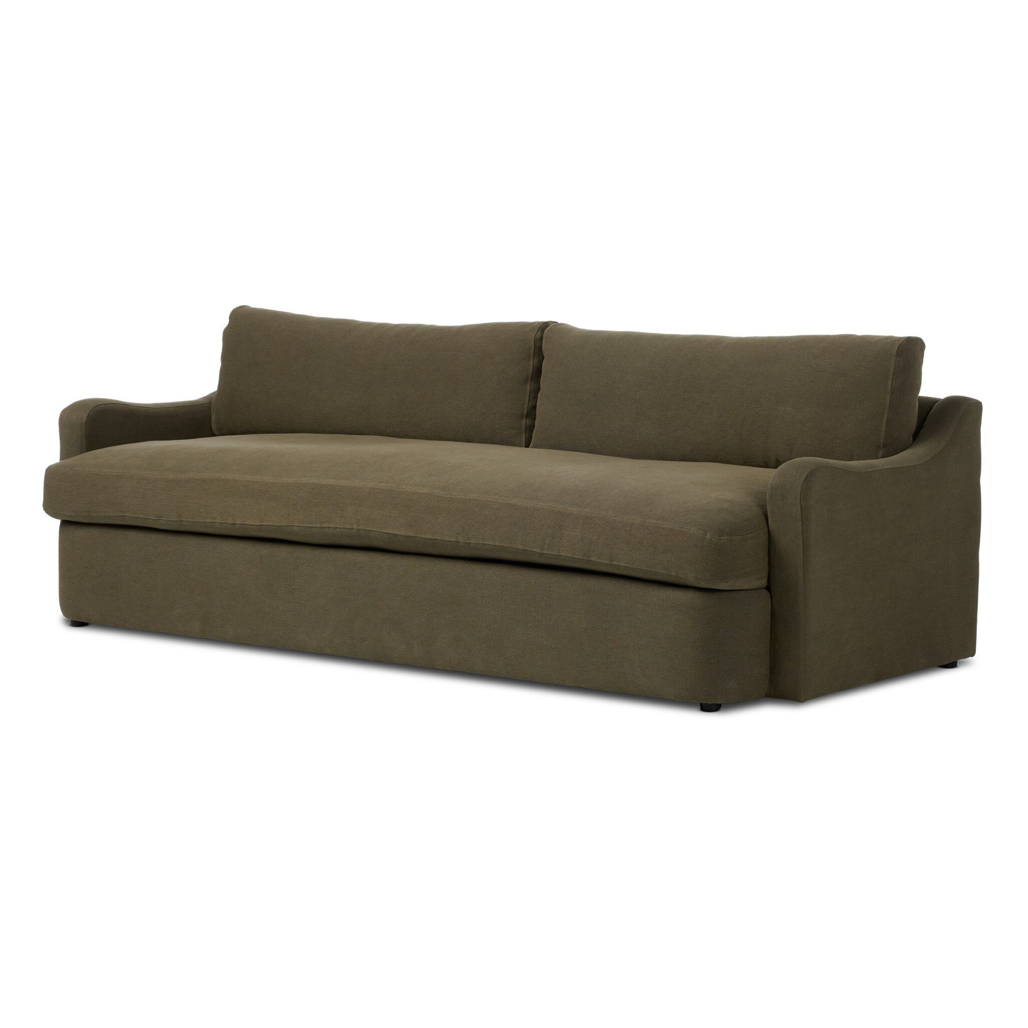 Georgie 96" Sofa, Broadway Olive