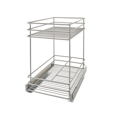 Premium Kitchen Two Tier Under Shelf Pull Out Basket