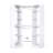 39" × 39" Large Corner Closet System With 12 Shelves & 2 Hanging Rods-91813204