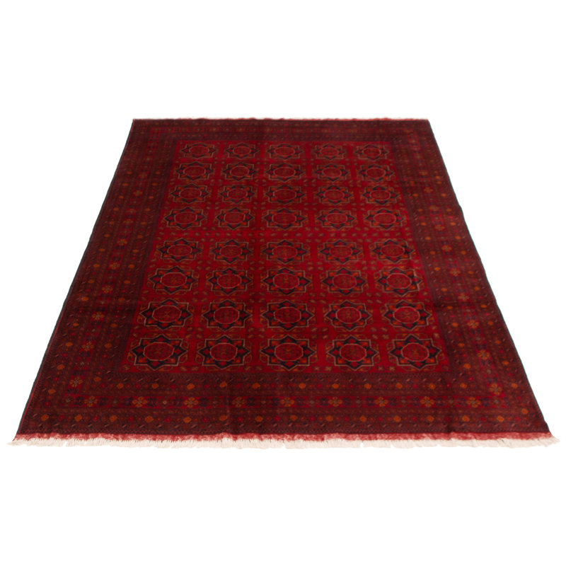 Kahan One-of-a-Kind 6'7" X 9'8" New Age Wool Area Rug in Red