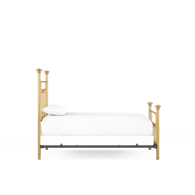 101 Generations Bed | Complete Standard, Twin, Polished Brass