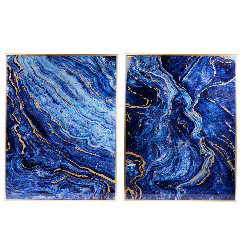 Ensemble de 2 panneaux d'art
