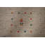 Tapis tribal ivoire Gabbeh 9 x 12