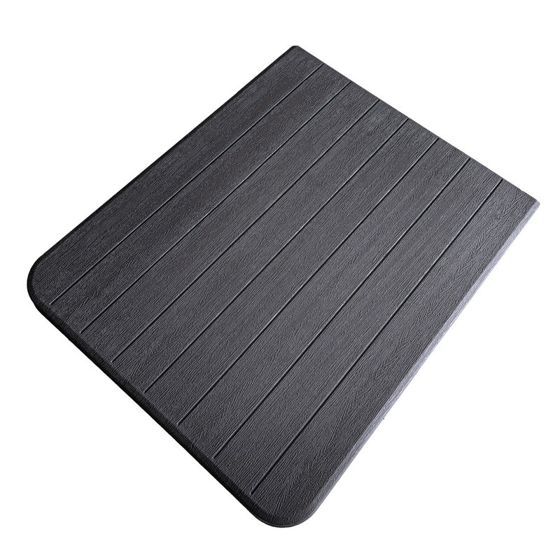 180cm Rectangular Folding Table, Black/Silver