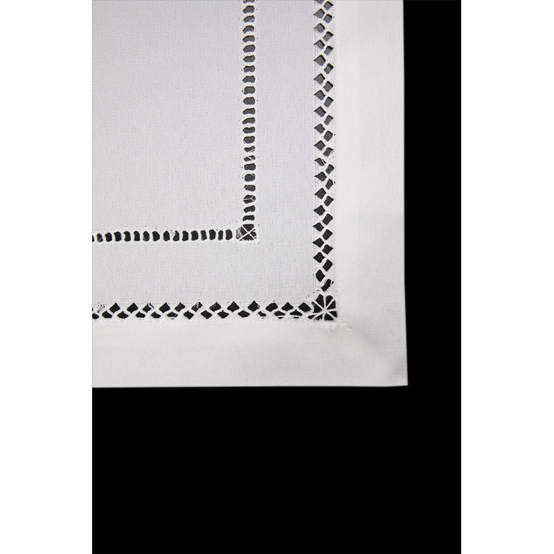 Polyester Rectangle Napkin, White
