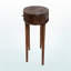 Console ovale 2 tiroirs Leyna