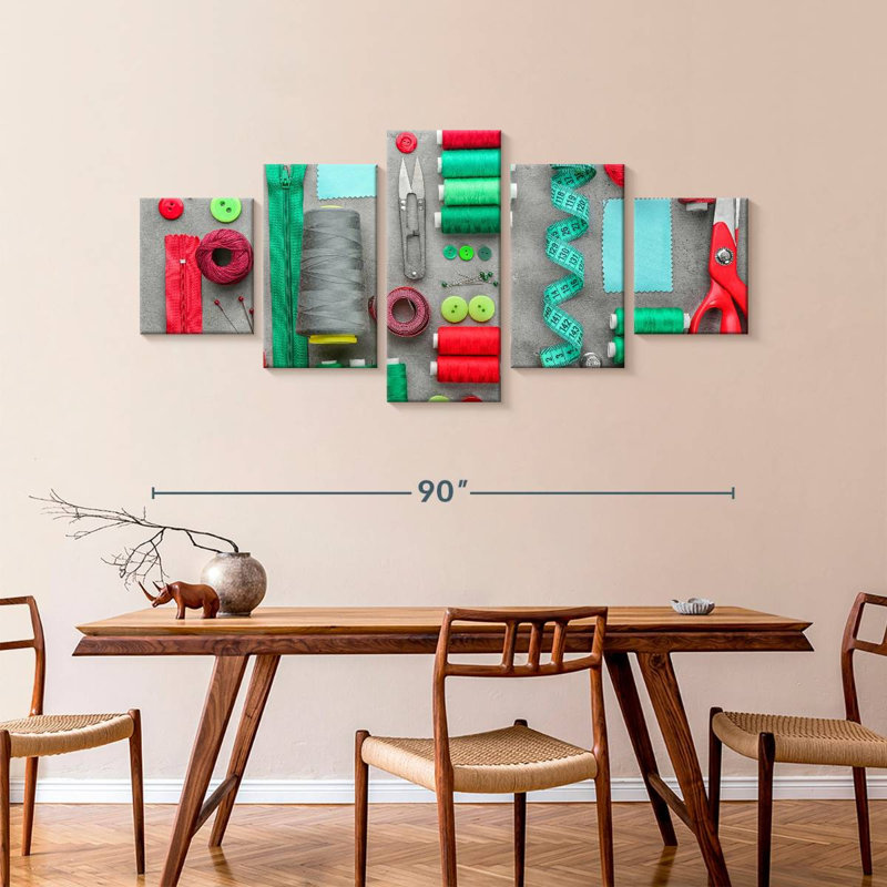 Sewing Materials, 42" H x 92" W