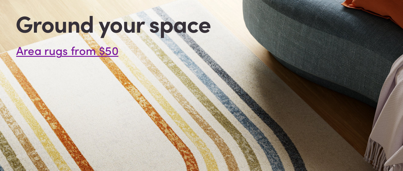 ground your space. 5x8 rugs under $150