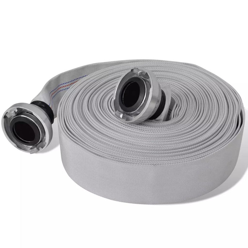 Tuyau d'arrosage avec tuyaux D-Storz vidaXL, 65.6', Gris