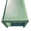 Table basse élégante à bords festonnés 24 po x 48 po avec rangement à deux niveaux-1325921586