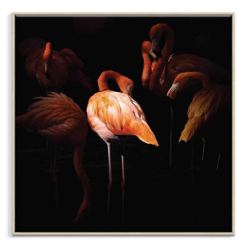 Print on Canvas, 41cm H x 41cm W, Timber
