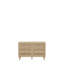 6 Drawer Horizontal Double Dresser